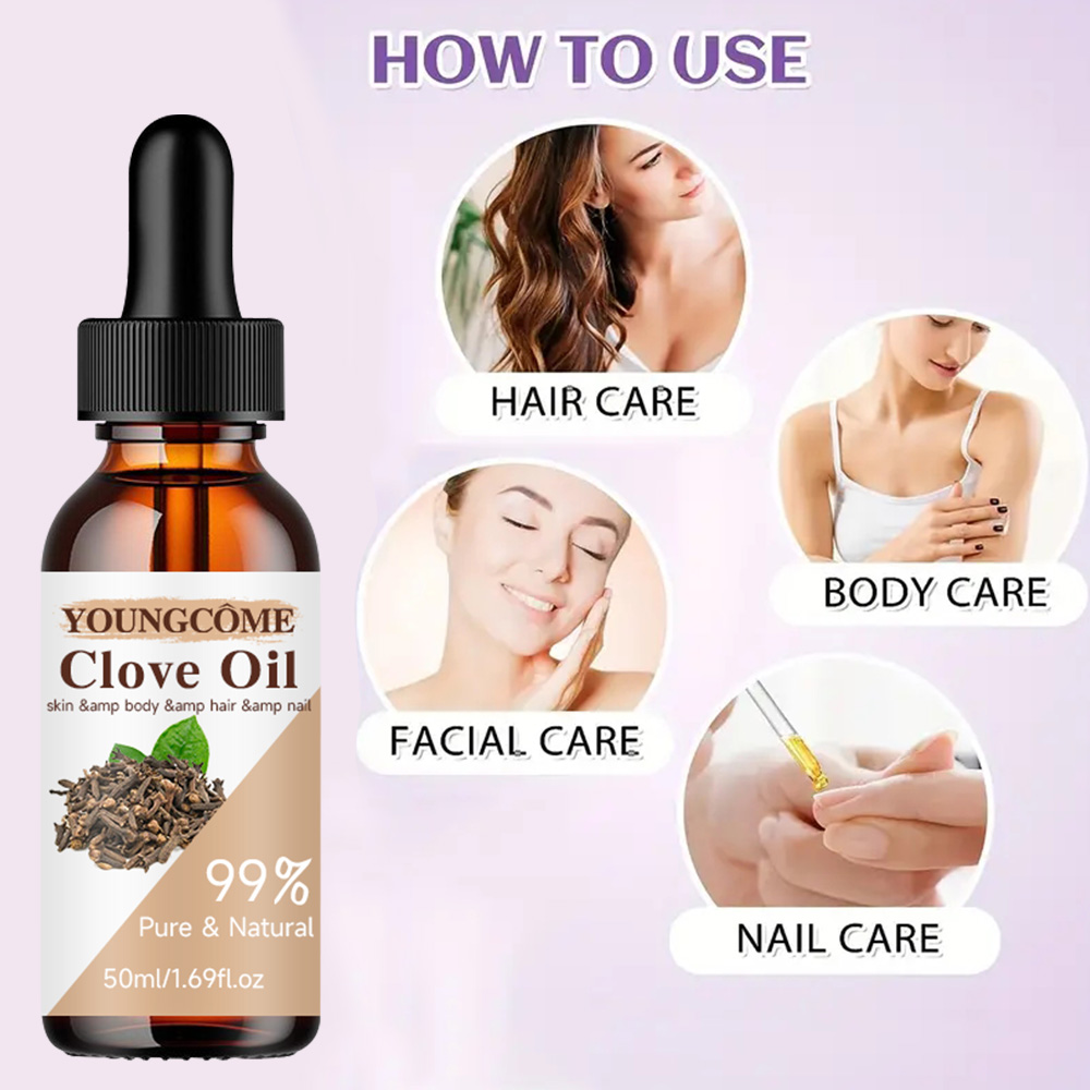 2pcs Clove essential oil helps - Silk Press Serum reseña y precio
