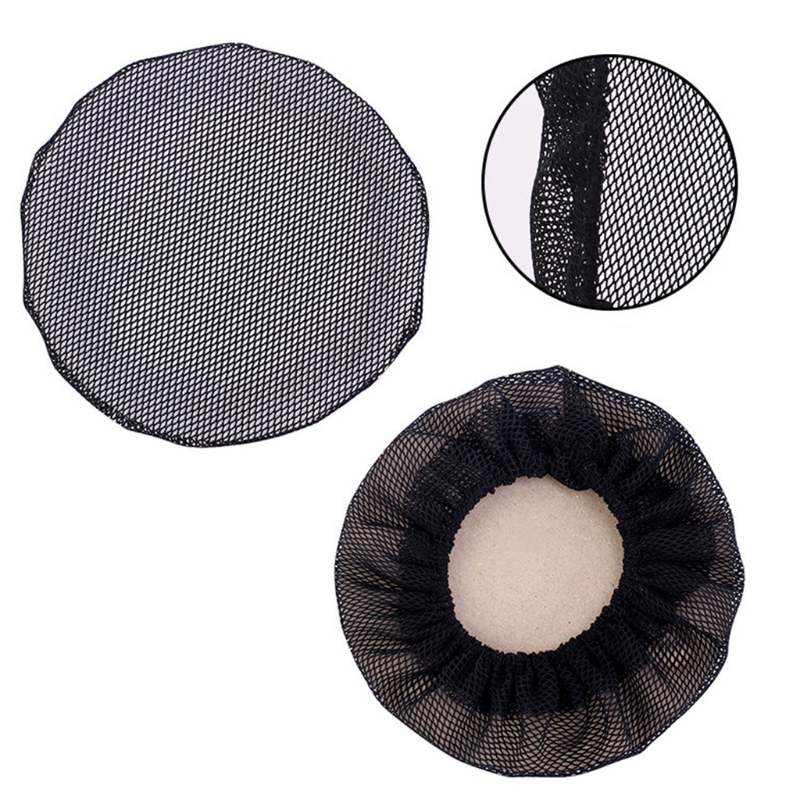 10Pcs Small Hole Black Elastic - Hair Net Invisible reseña y precio