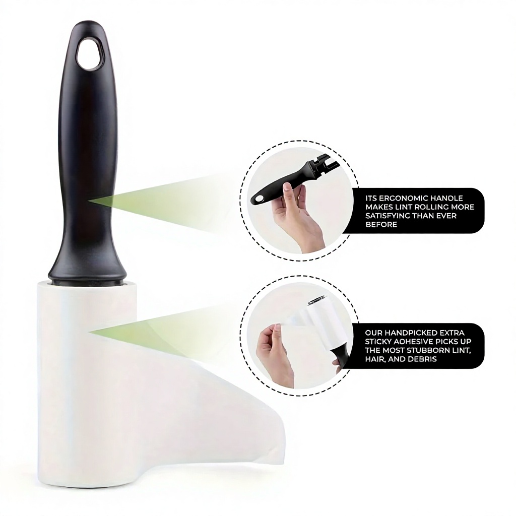 Lint Roller for Pet Hair Remov - Hair Care Tools reseña y precio