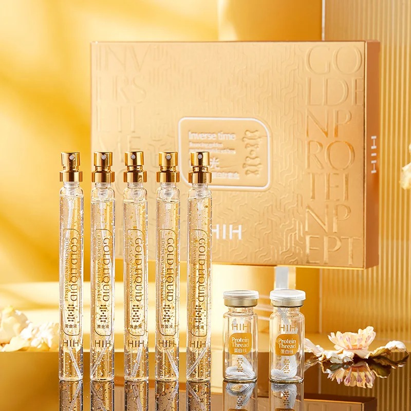 24K Gold Face Instant Lift Col - Silk Press Serum reseña y precio