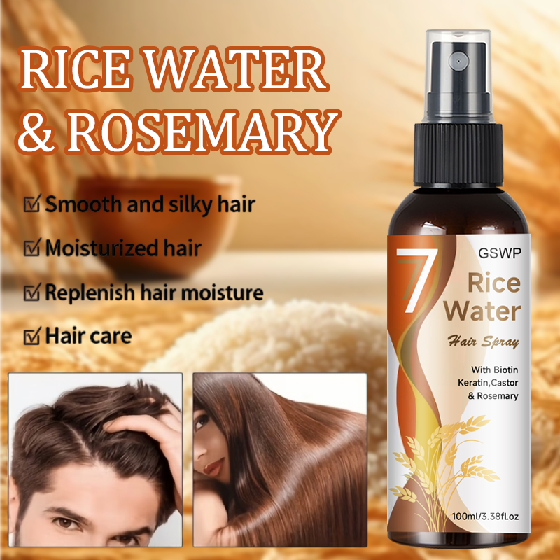 GSWP Rice Water Hair Spray，Con - Hair Care With Rice Water reseña y precio