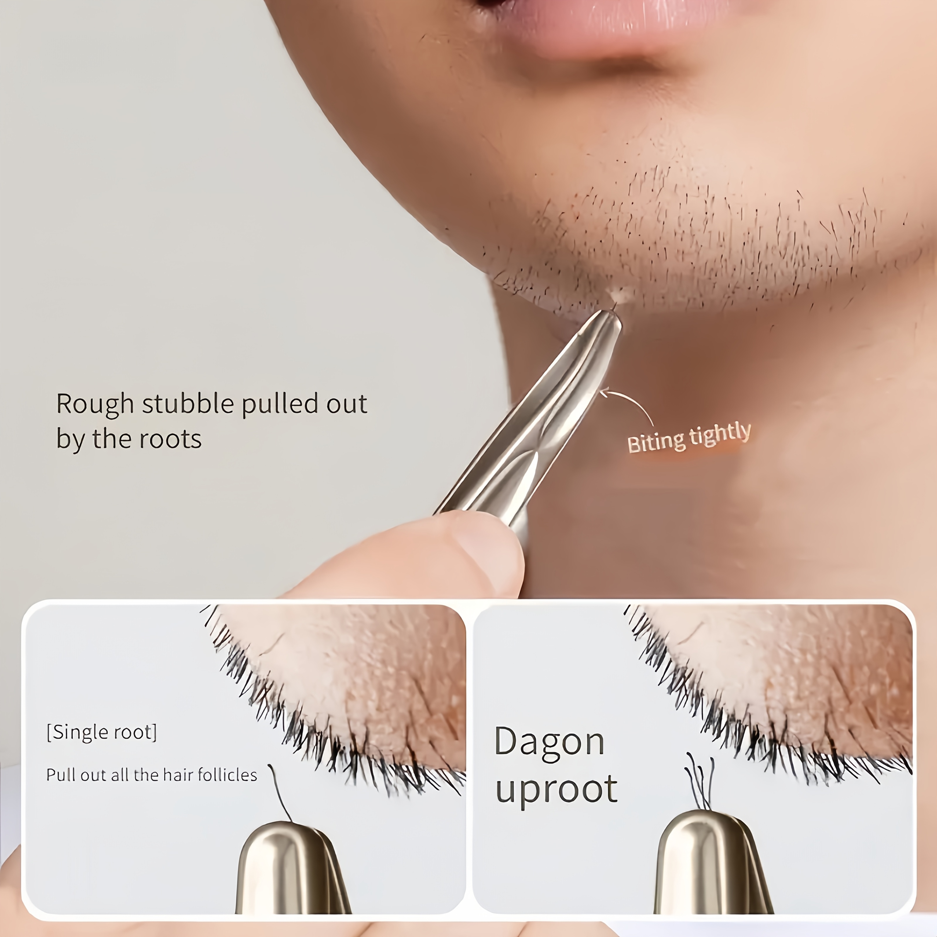 Stainless Steel Tweezers for E - Hair Care Tools reseña y precio