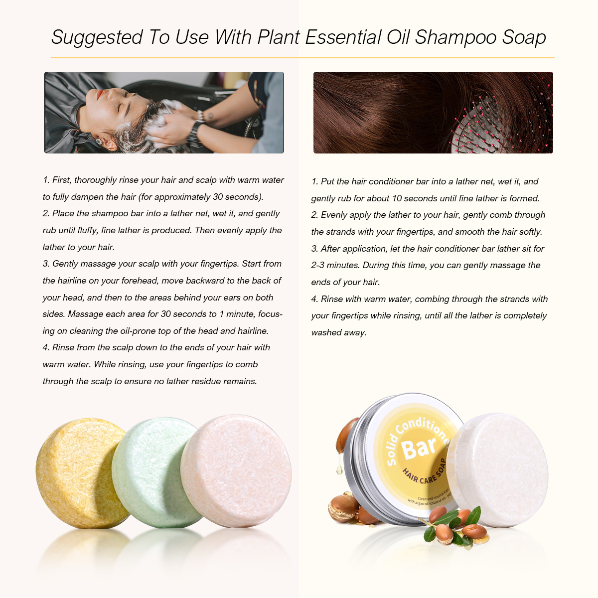 Plant Essential Oil Hair Condi - Hair Care Salon reseña y precio