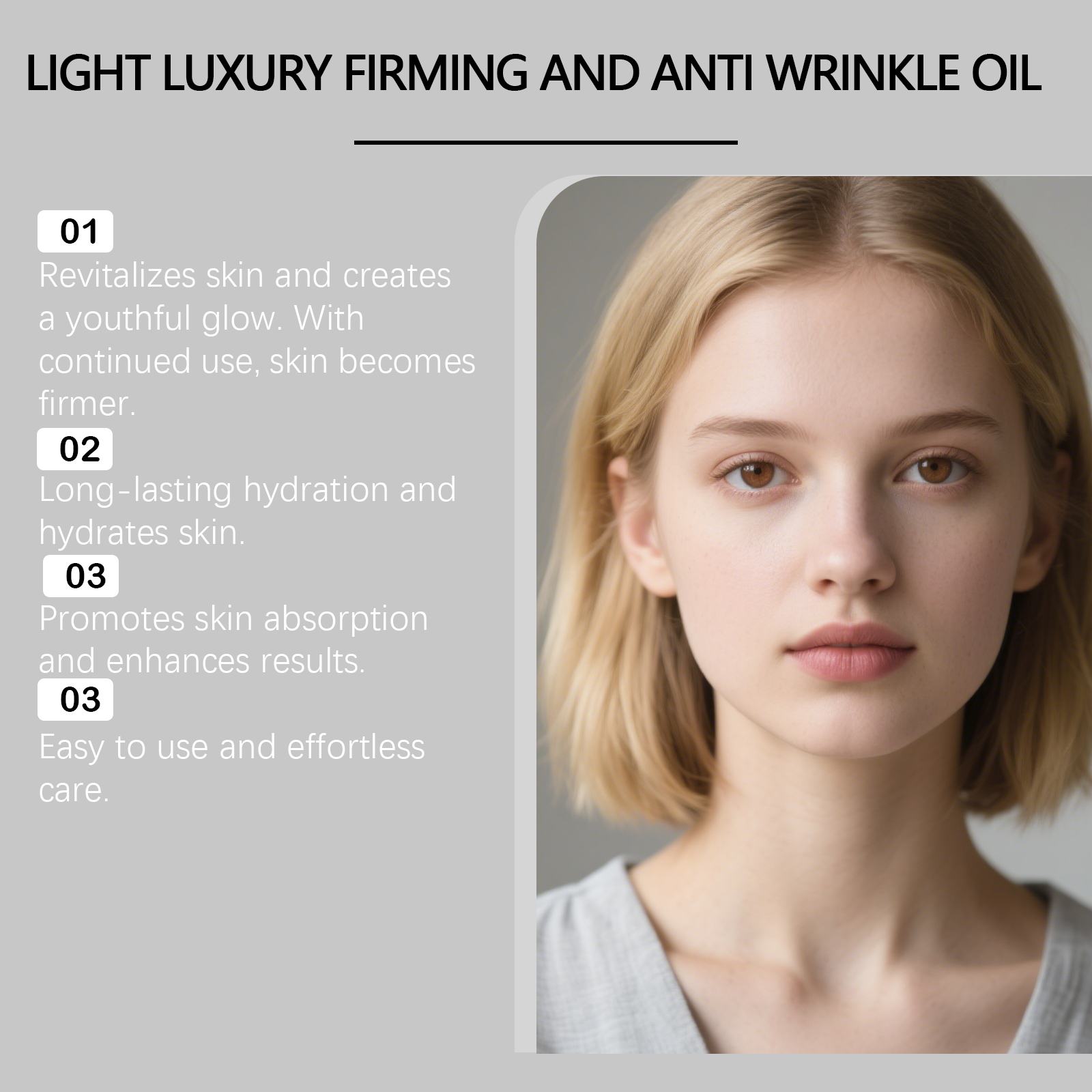 Firming Facial Care Oil Liftin - Silk Press Serum reseña y precio