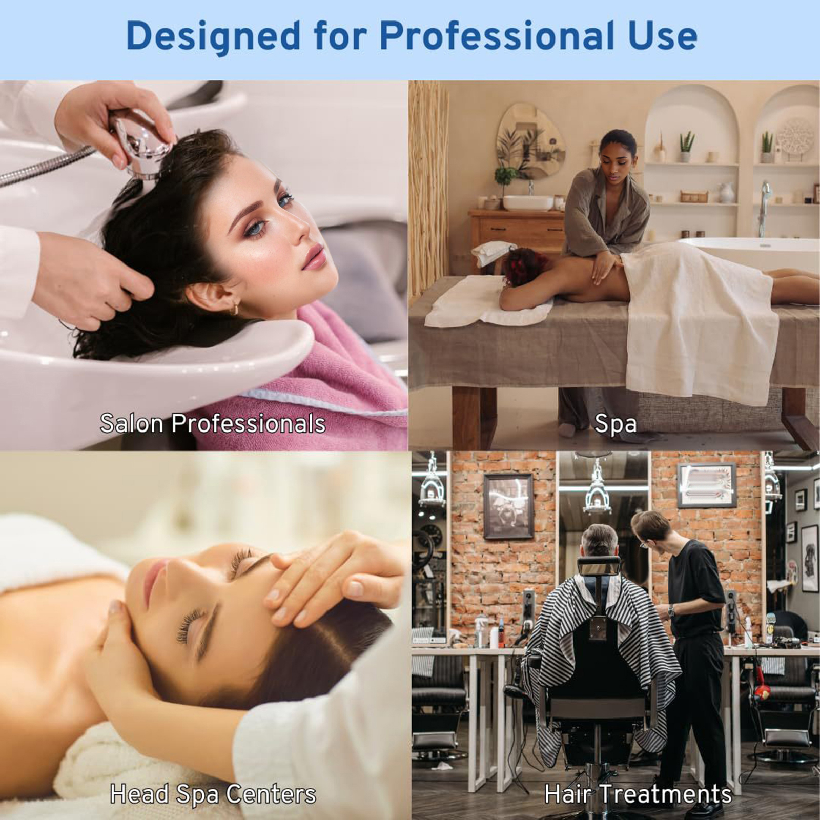 Shampoo Sink Shower Head Hair  - Hair Care Salon reseña y precio