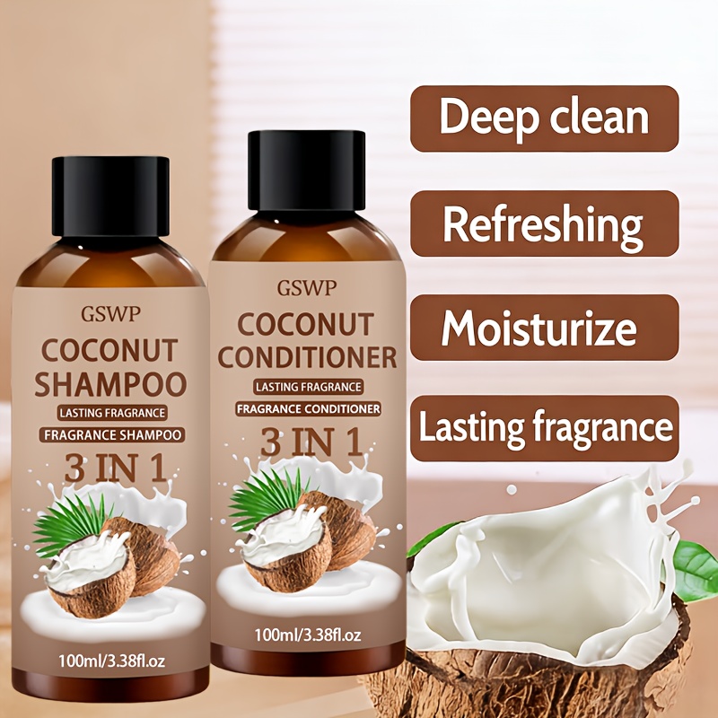 GSWP 3-In-1 Coconut Shampoo an - Hair Care Salon reseña y precio