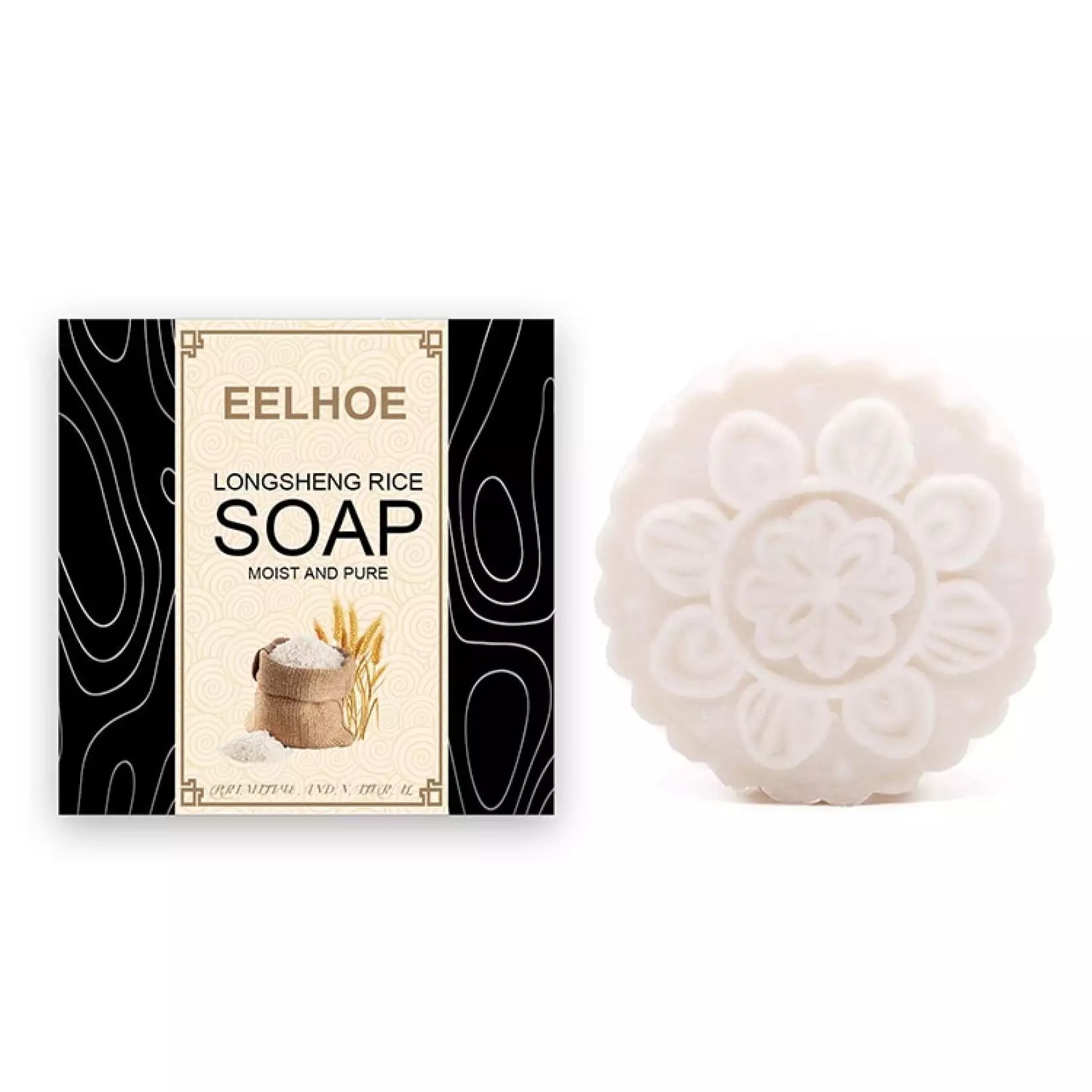 EELHOE Rice Soap Shampoo Handc - Hair Care With Rice Water reseña y precio