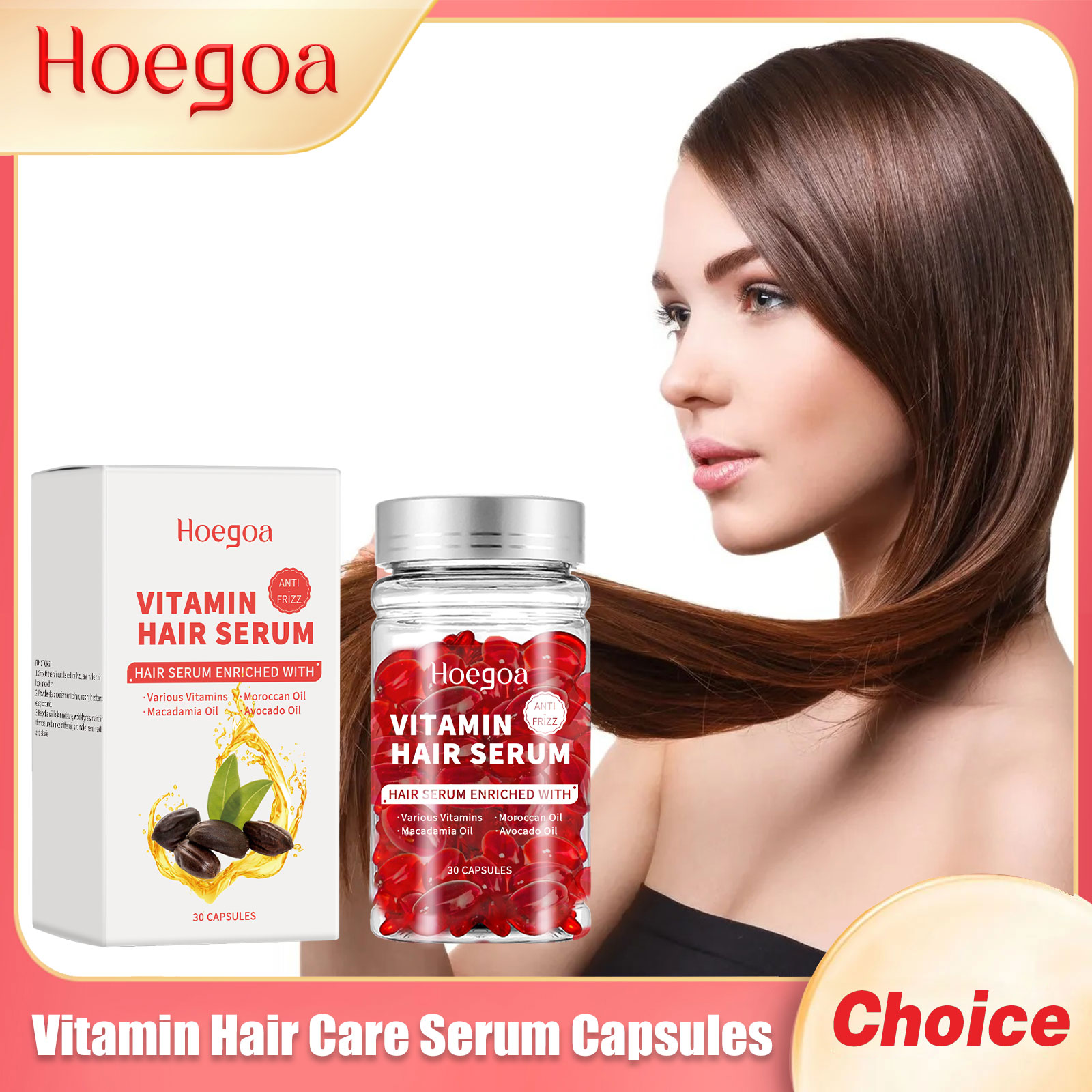Vitamin Hair Care Serum Capsul - Hair Care Essence reseña y precio