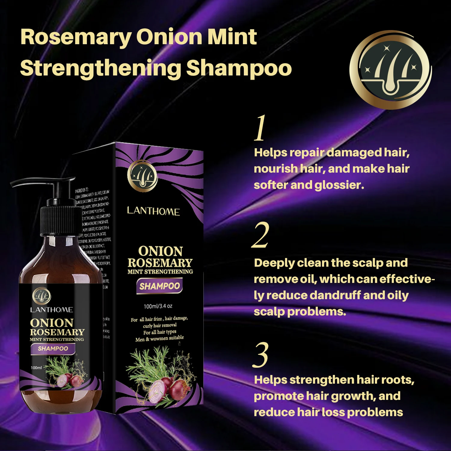 100ML Hair Shampoo For Fast Ha - Hair Care Garnier reseña y precio