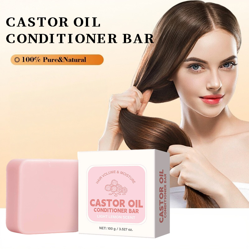 Castor Oil Conditioner Soap Ba - Hair Care Salon reseña y precio