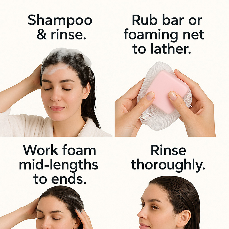 Castor Oil Conditioner Soap Ba - Hair Care Salon reseña y precio