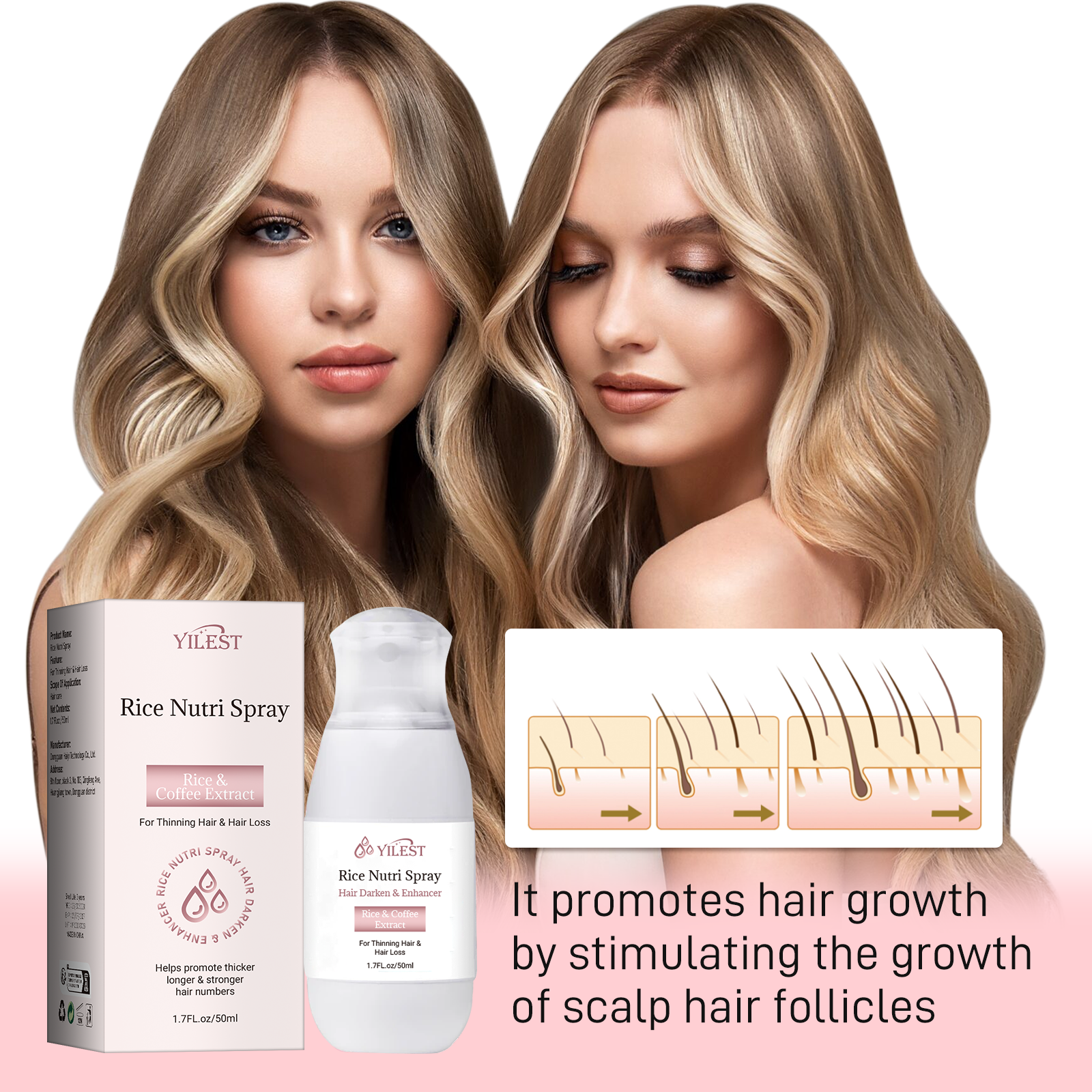 Rice Water Spray Hair Strength - Hair Care With Rice Water reseña y precio