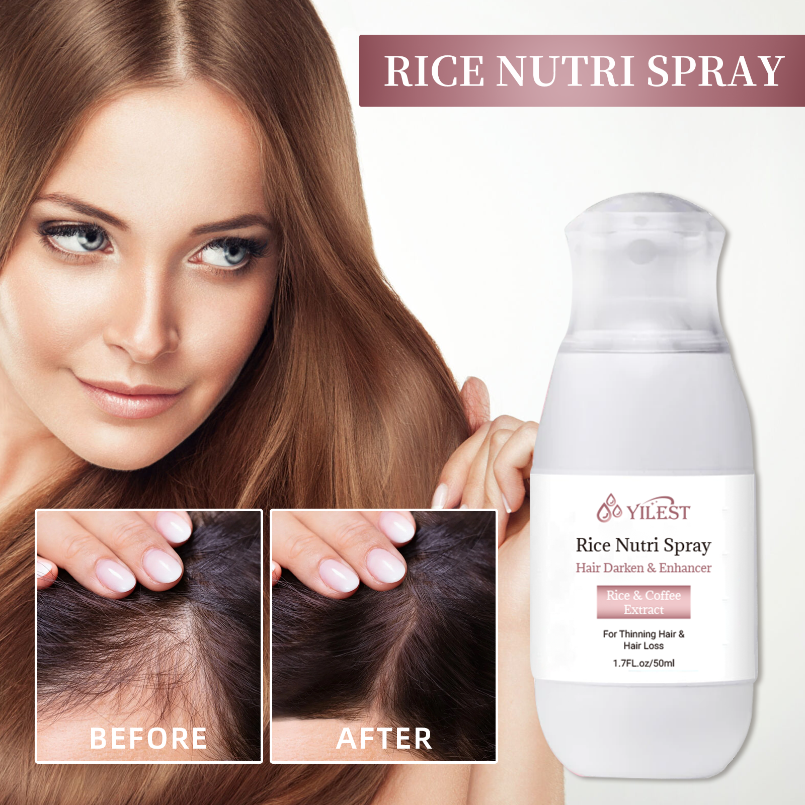 Rice Water Spray Hair Strength - Hair Care With Rice Water reseña y precio