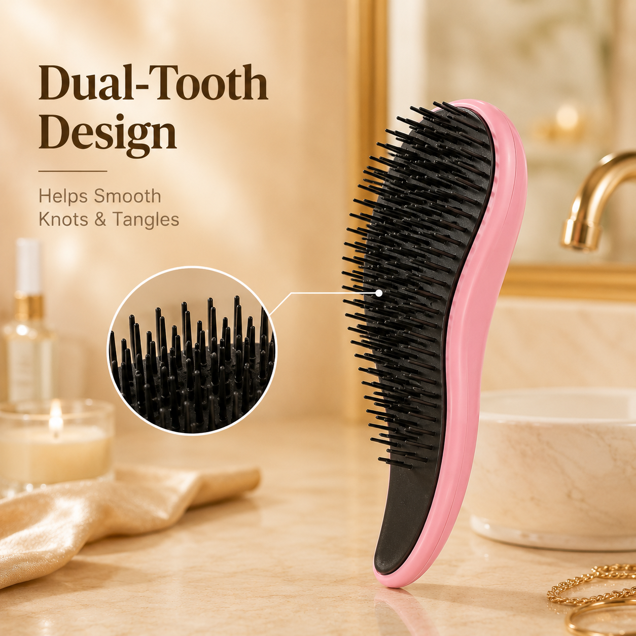 Detangling Hair Brush For Wet  - Hair Care Salon reseña y precio
