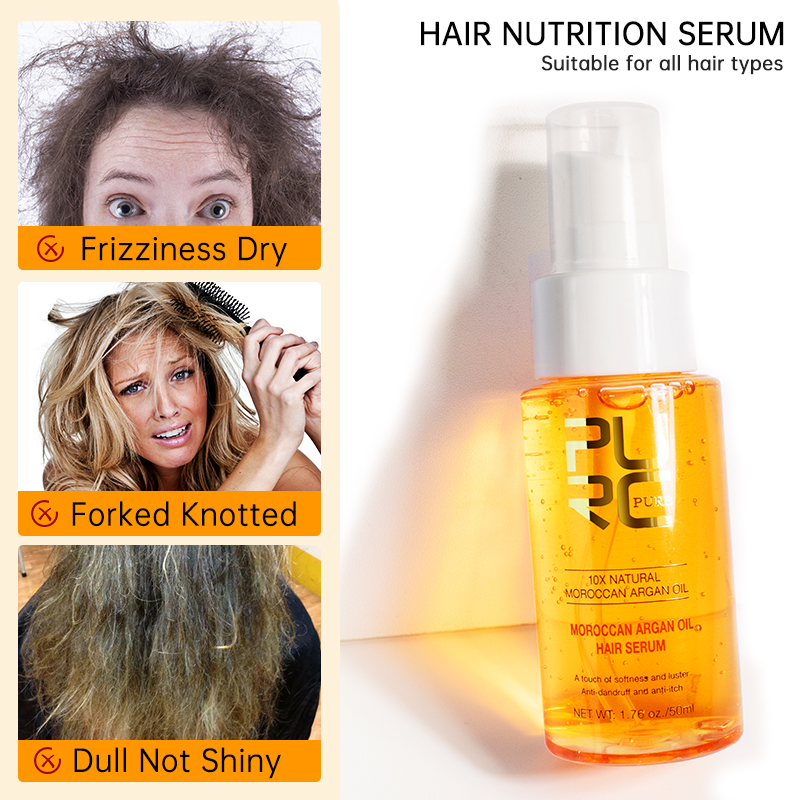 Moroccan Argan Serum Oil For H - Hair Care Garnier reseña y precio